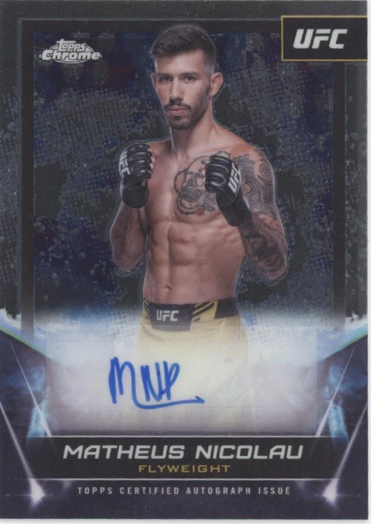 Matheus Nicolau 2024 Topps Chrome Auto #FNA-MNI