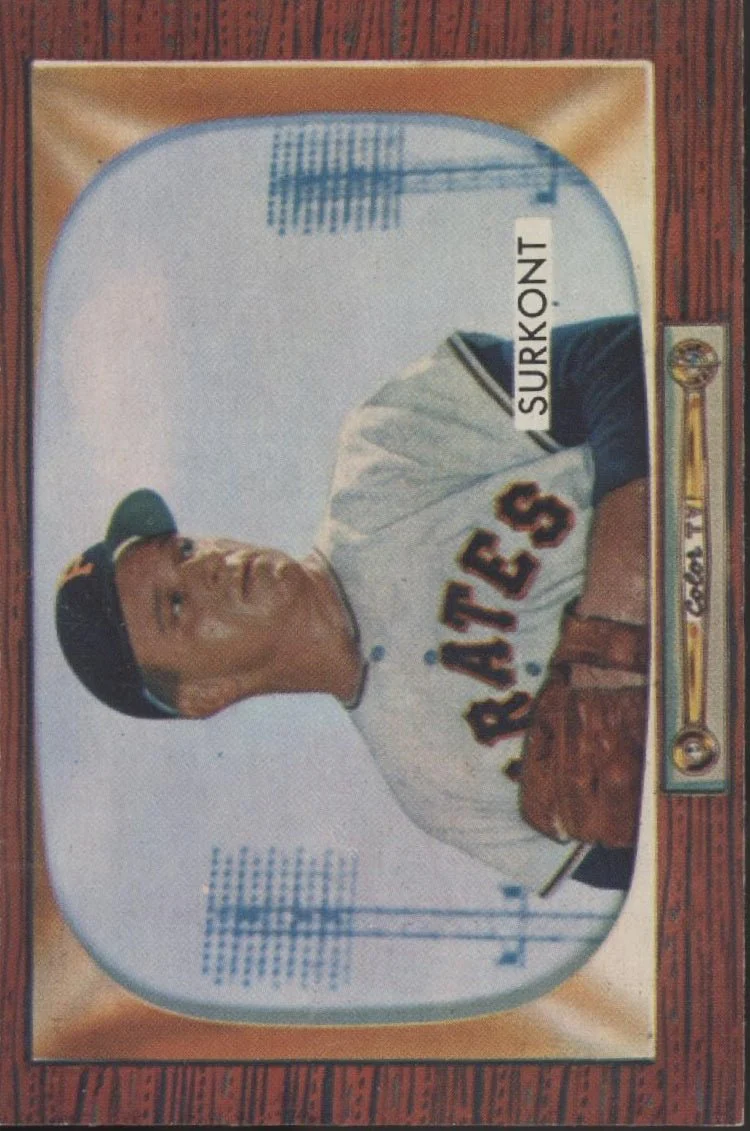 Max Surkont 1955 Bowman #83 Pittsburgh Pirates VG
