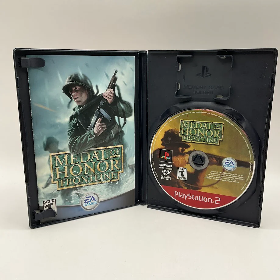 Medal of Honor Frontline [Greatest Hits] Playstation 2 Used #2 - Image 3