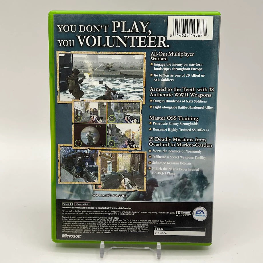 Medal of Honor Frontline Xbox Used #2 - Image 2