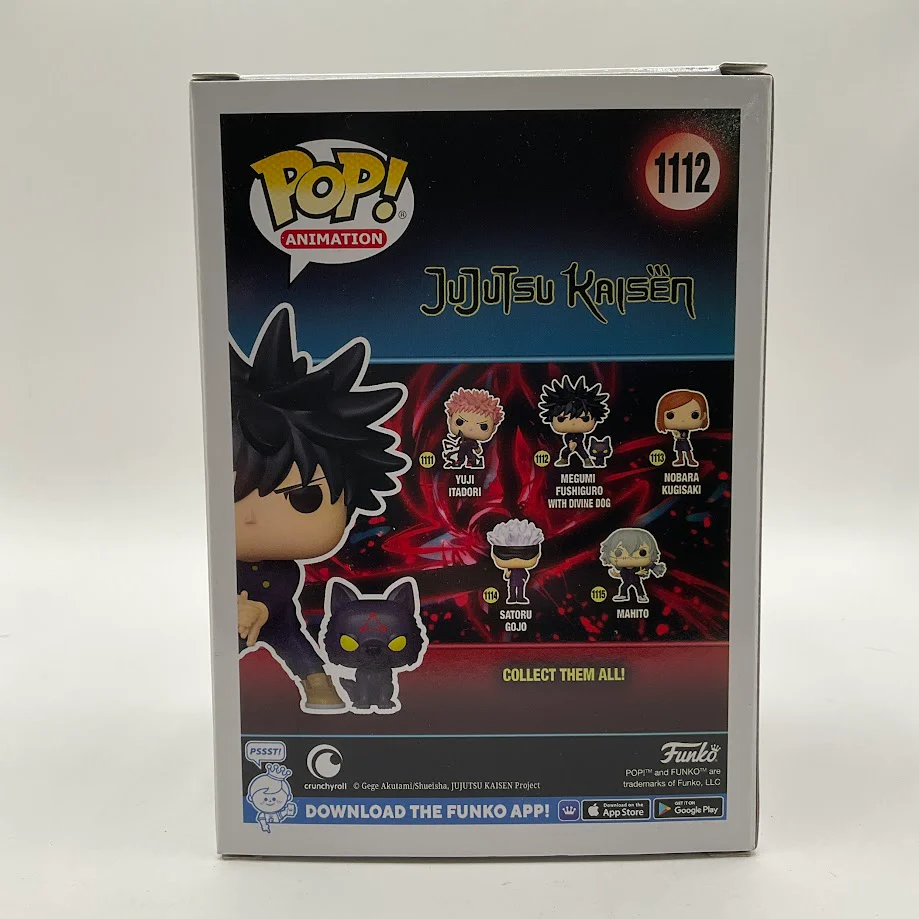 Megumi Fushiguro with Divine Dog Funko Pop! Jujutsu Kaisen #1112 - Image 3
