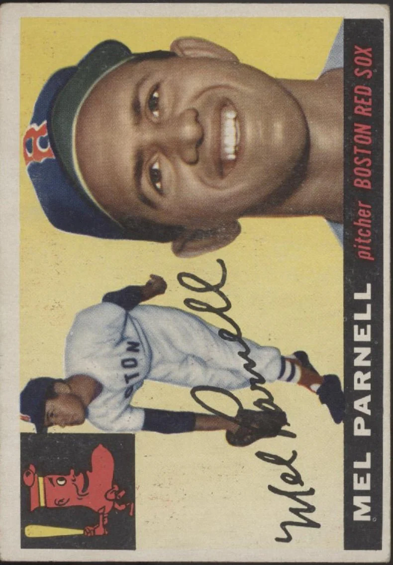 Mel Parnell 1955 Topps #140 Boston Red Sox VG-EX
