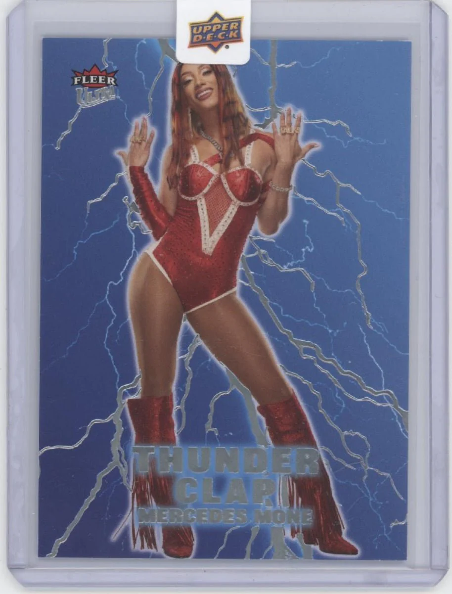 Mercedes Mone 2025 Upper Deck Fleer Ultra Thunder Clap #10 #1
