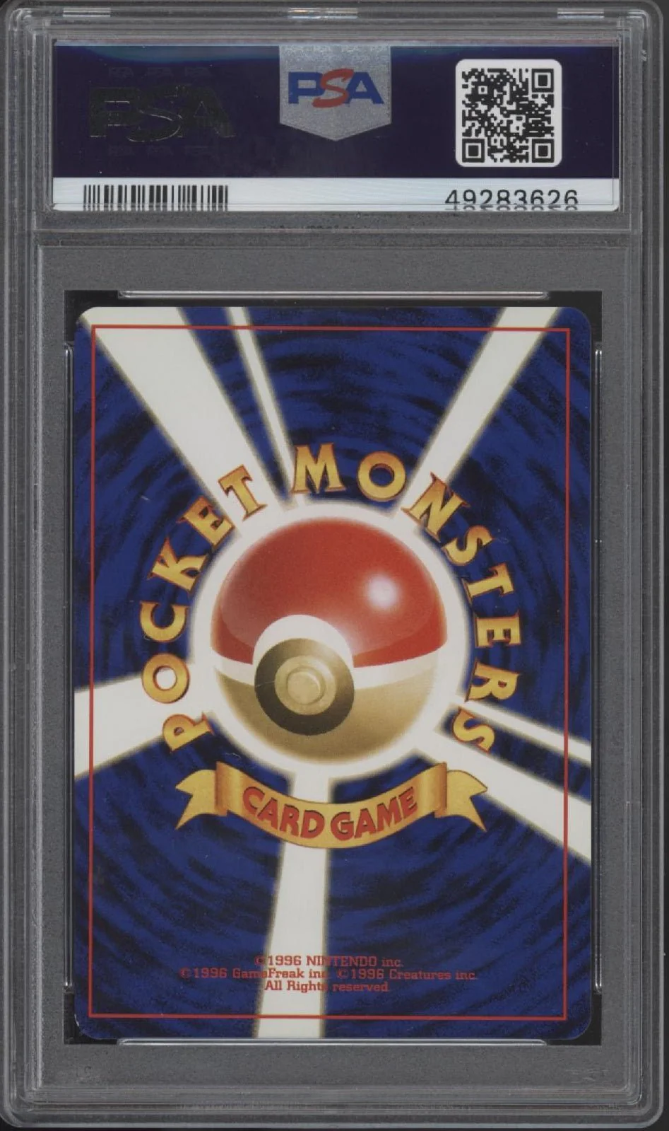 Metal Energy Pokemon Neo Genesis Holo Japanese PSA 8 - Image 2
