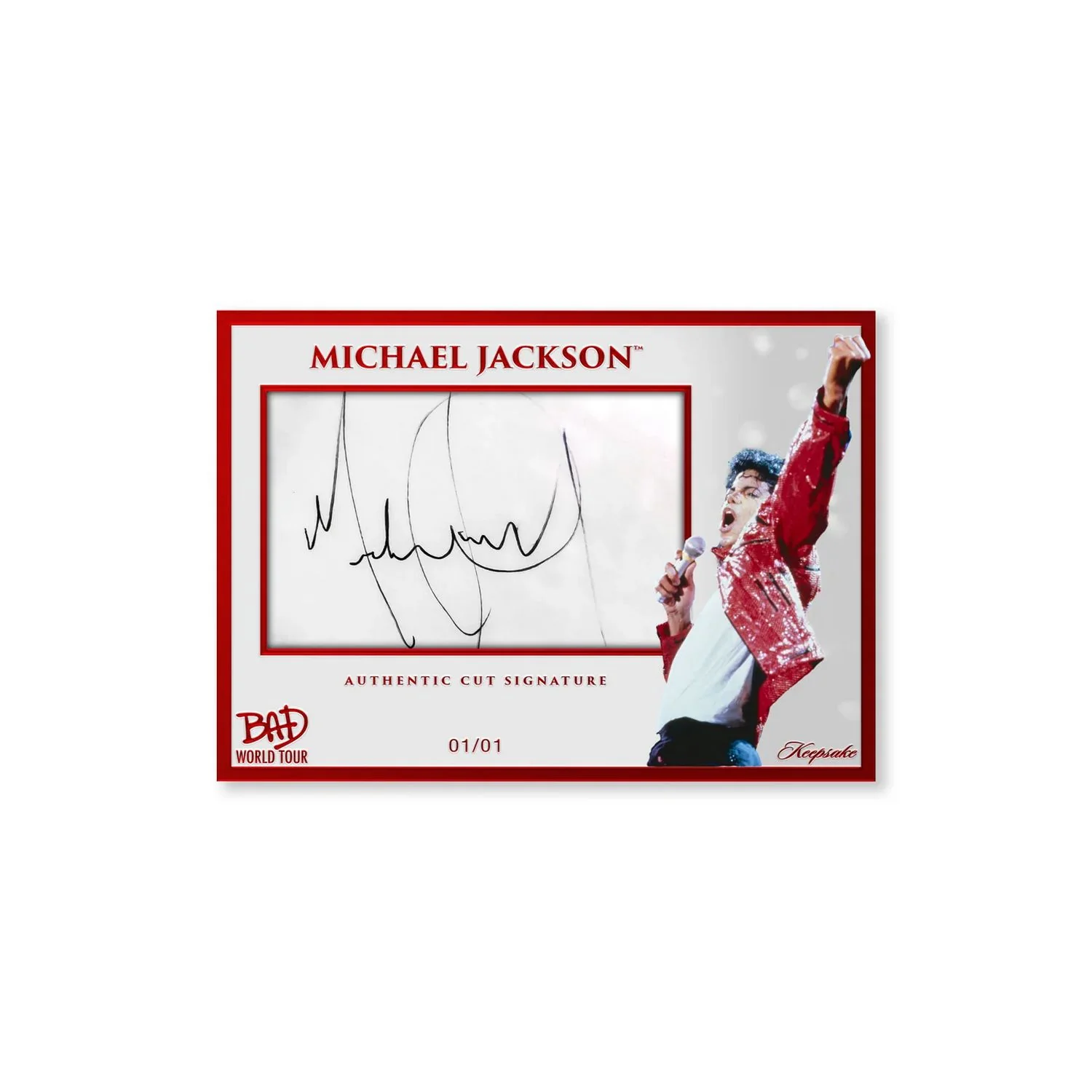 Keepsake Michael Jackson: Bad World Tour Premiere Collection Breaker Box - Image 2