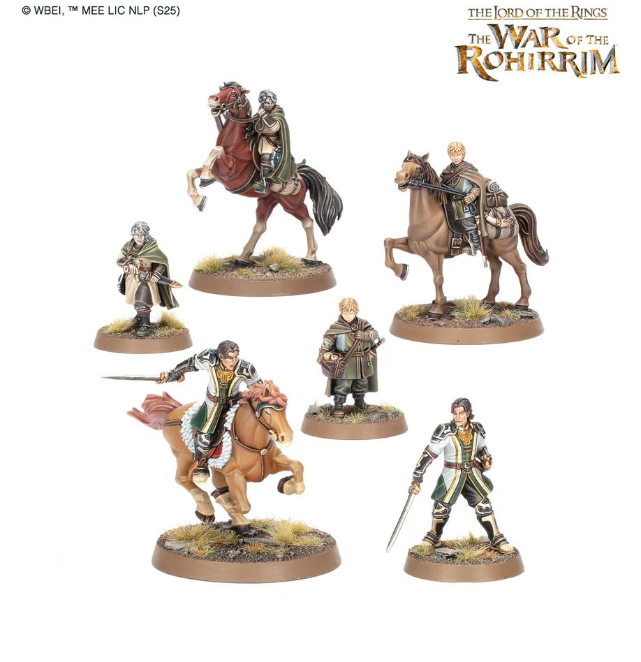 Middle-earth Strategy Battle Game: Frealaf Hildeson, Olwyn & Lief, Heroes of Rohan - Image 2