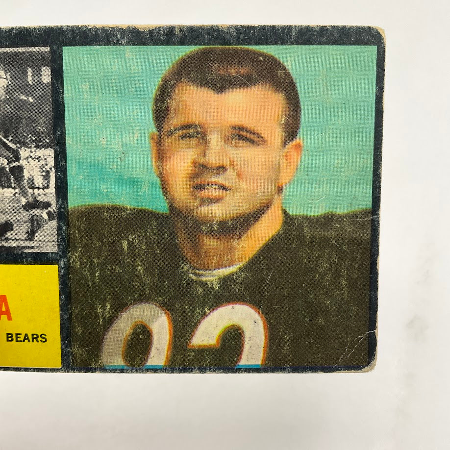 Mike Ditka 1962 Topps RC #17 Chicago Bears PR - Image 3