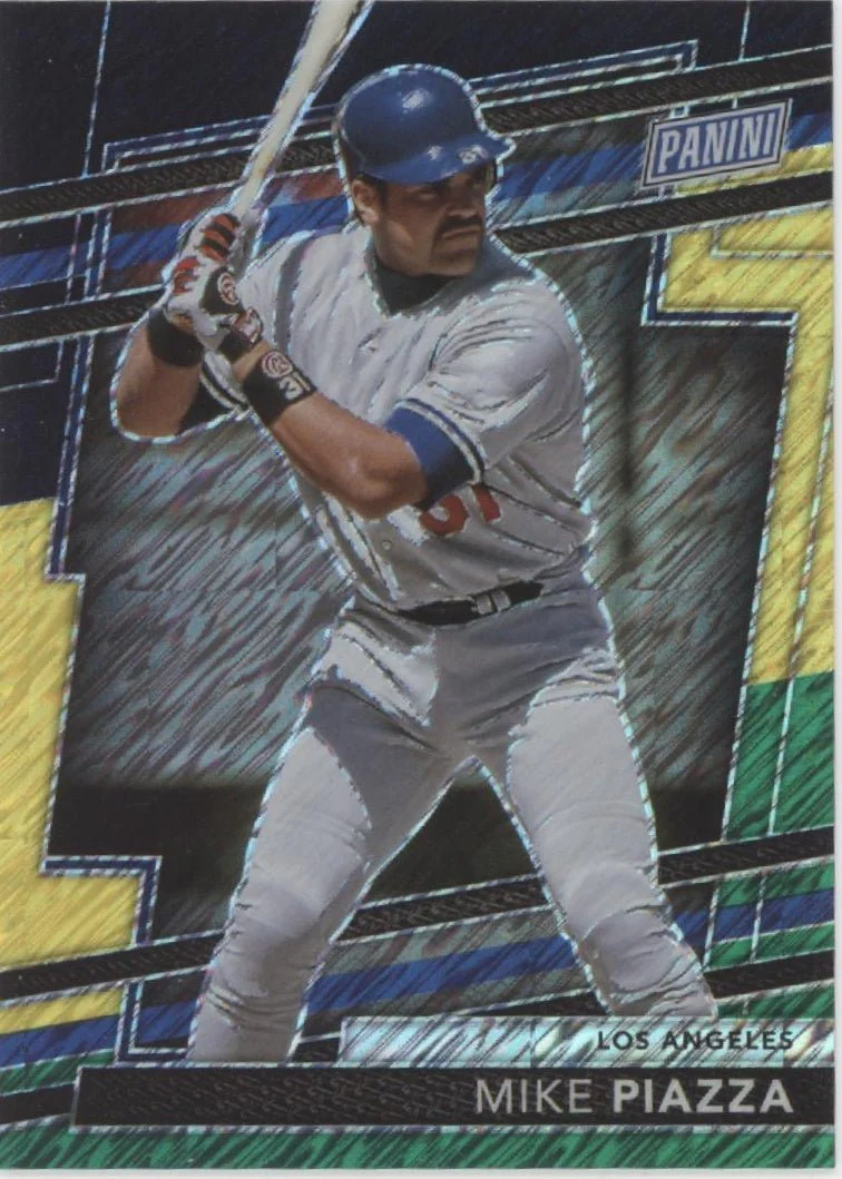 Mike Piazza 2024 Panini The National Tri Color Shimmer Prizm 12/44 #52