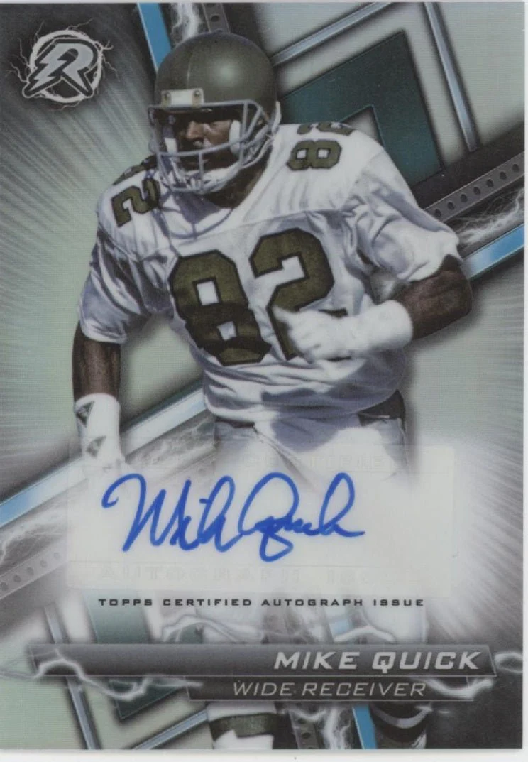Mike Quick 2023 Topps Composite Resurgence Refractor Auto #RA-MW