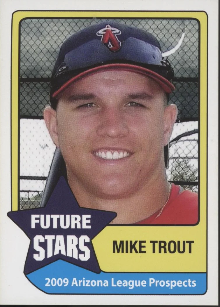 Mike Trout 2009 Hot Shot Prospects Future Stars