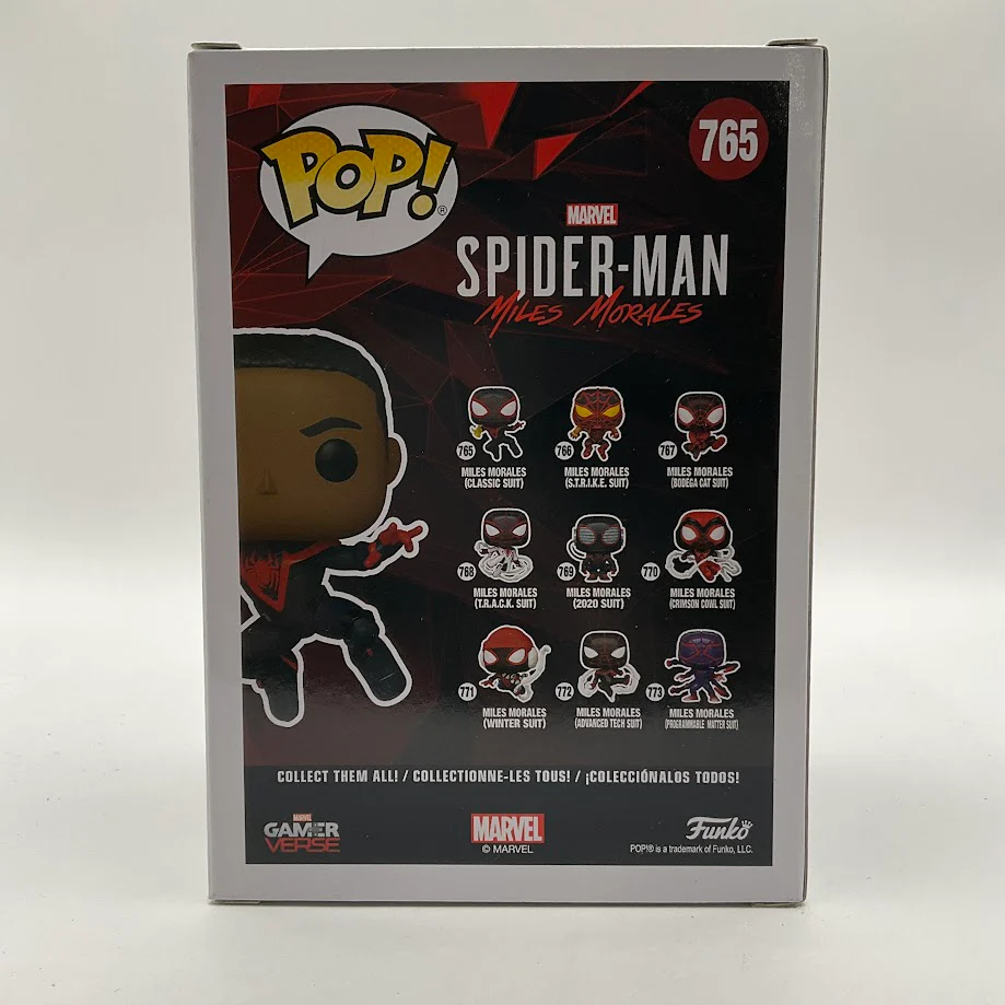 Miles Morales (Classic Suit) Funko Pop! Spider-Man Miles Morales #765 Chase - Image 3