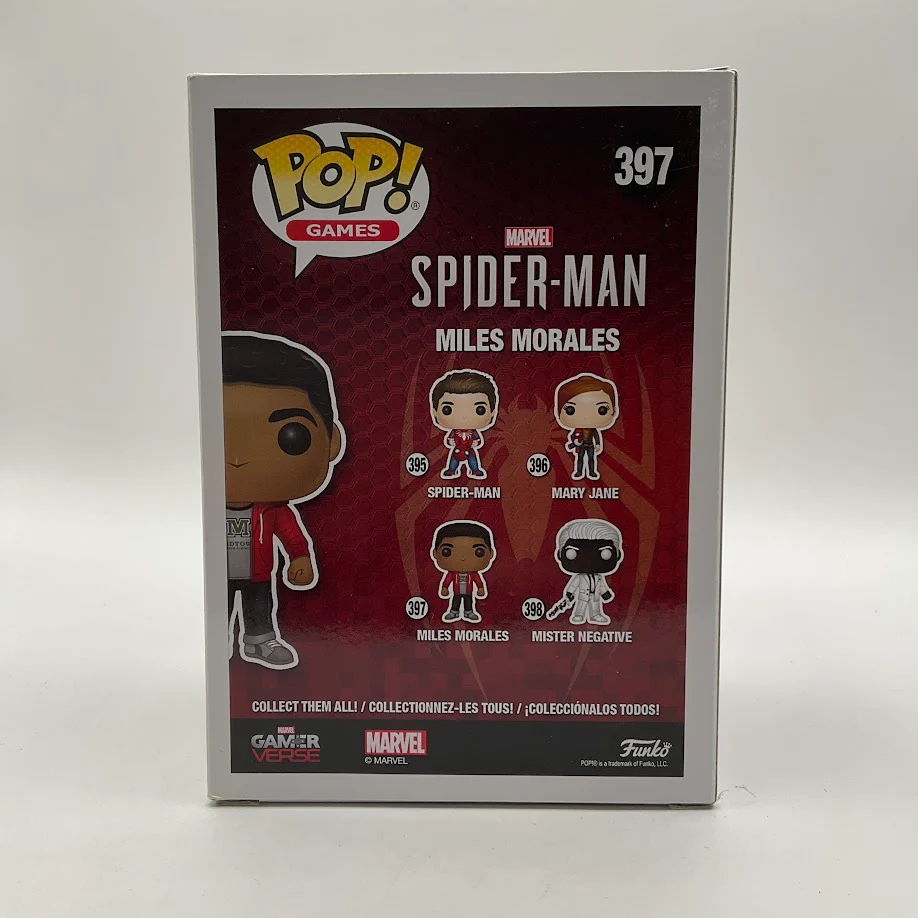 Miles Morales Funko Pop! Spider-Man #397 - Image 3