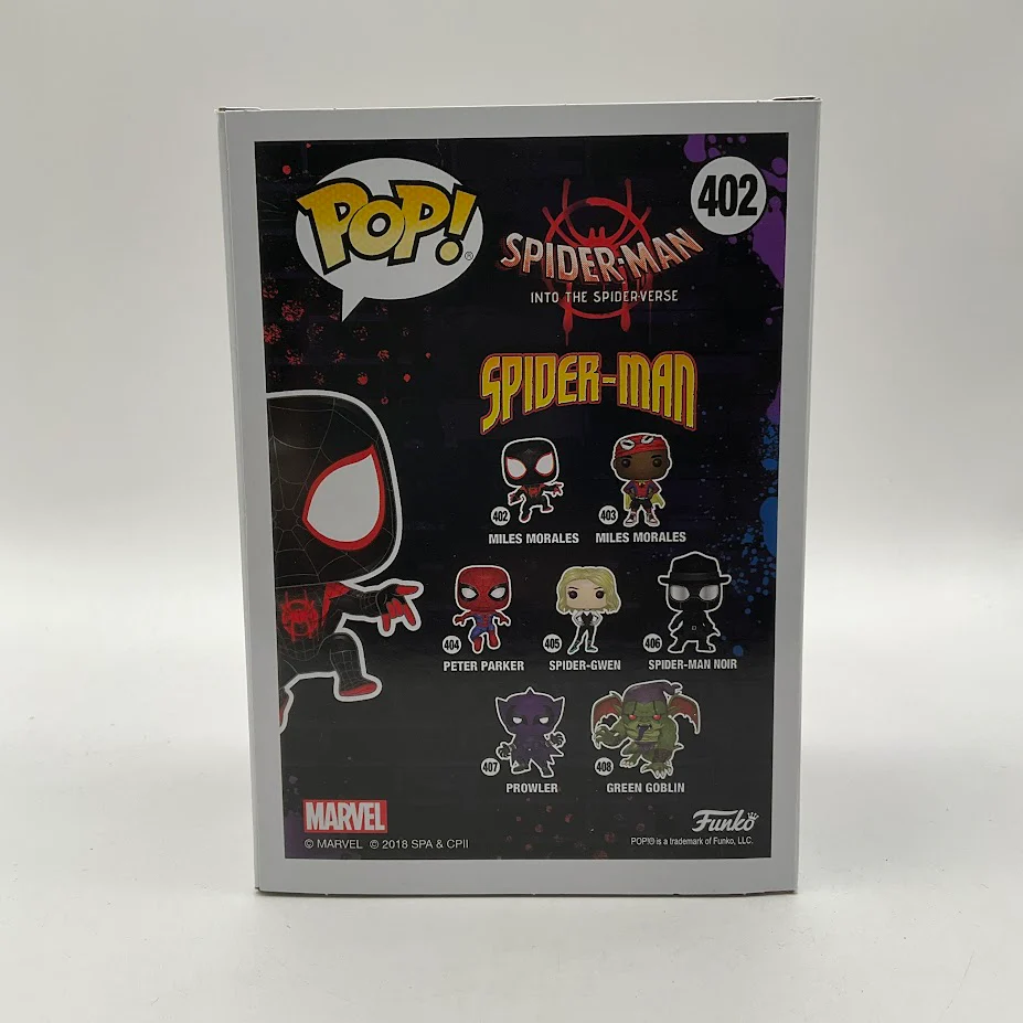 Miles Morales Funko Pop! Spider-Man Into the Spider-Verse #402 - Image 3