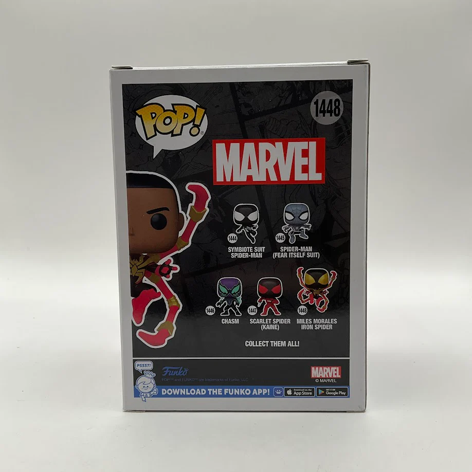 Miles Morales Iron Spider Funko Pop! Marvel #1448 Chase Limited Edition - Image 3
