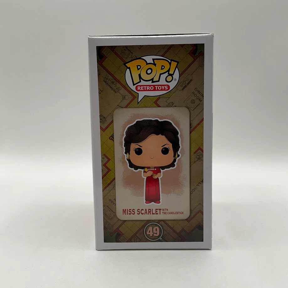 Miss Scarlet with the Candlestick Funko Pop! Clue #49 - Image 4