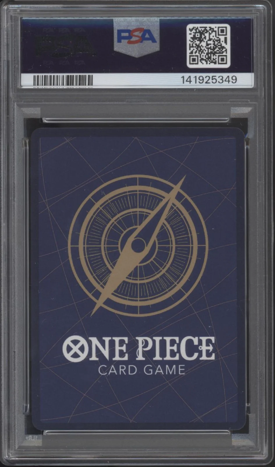 Monkey D Luffy One Piece Card Game 3rd Anniversary Treasure Pack #014 PSA 10 - Image 2