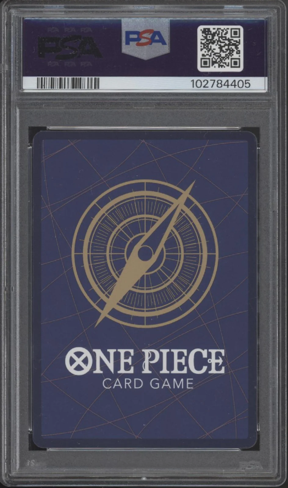 Monkey D Luffy One Piece Card Game OP08 Treasure Rare #109 PSA 10 #2 - Image 2