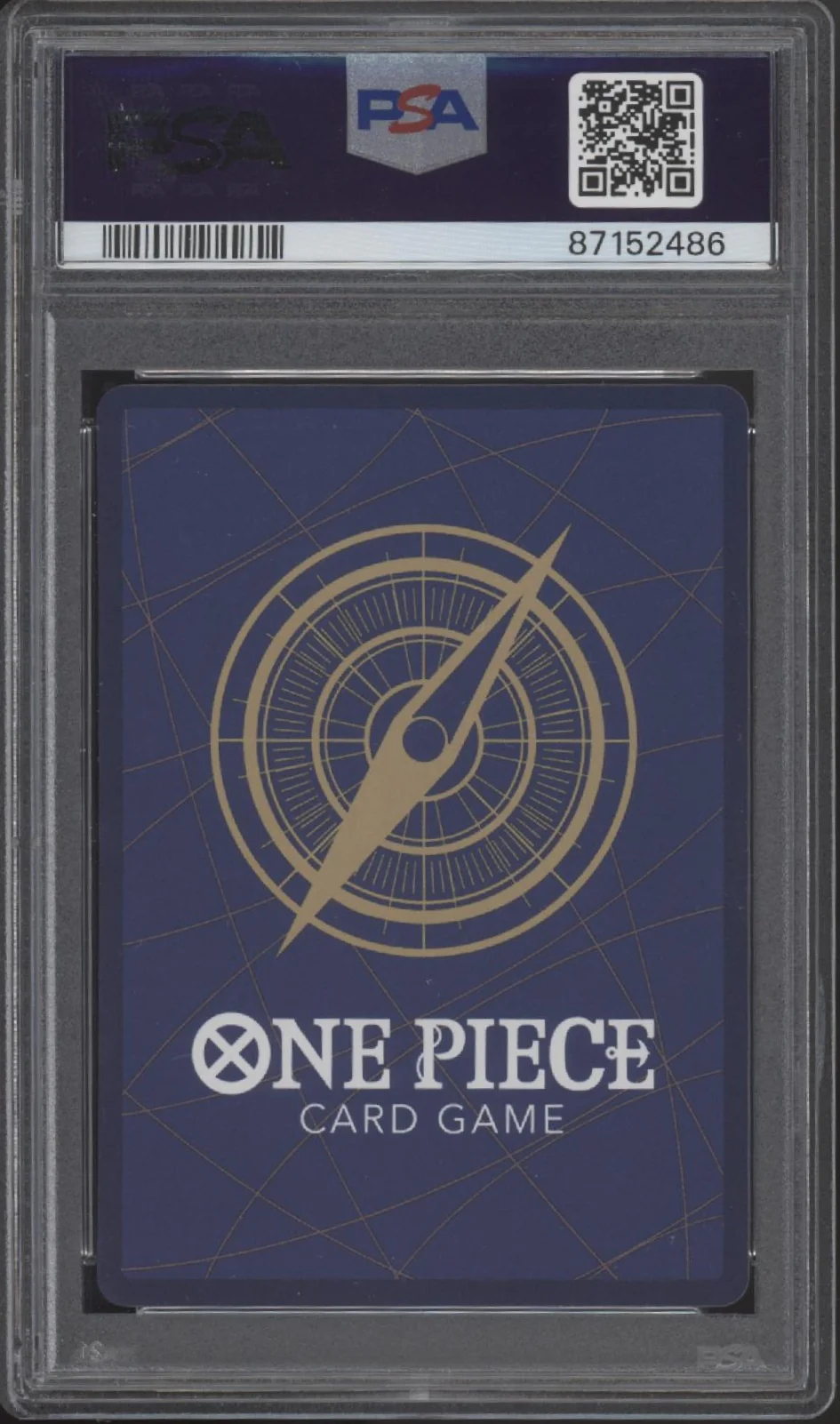 Monkey D Luffy One Piece Card Game Weekly Shonen Jump #6-7 Japanese #033 PSA 10 - Image 2
