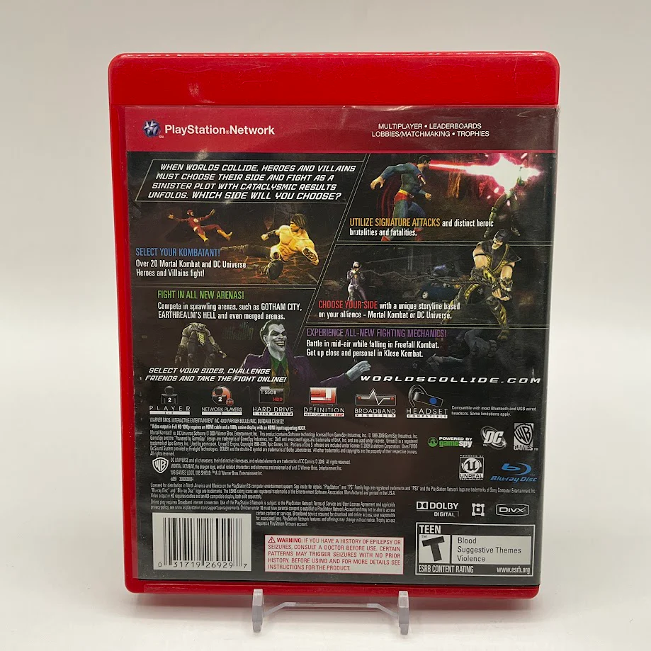 Mortal Kombat vs. DC Universe [Greatest Hits] Playstation 3 Used #1 - Image 2