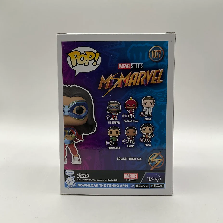Ms. Marvel Funko Pop! Marvel #1077 - Image 3