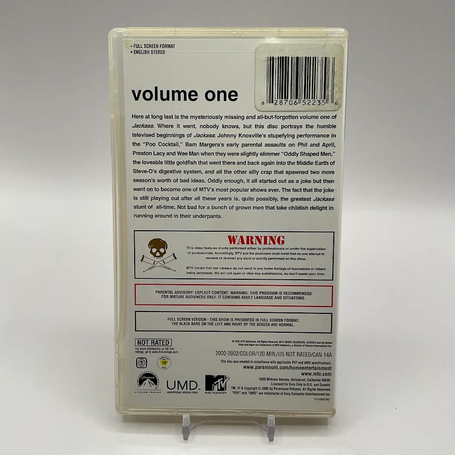 MTV Jackass: Volume One [UMD] PSP Used - Image 2