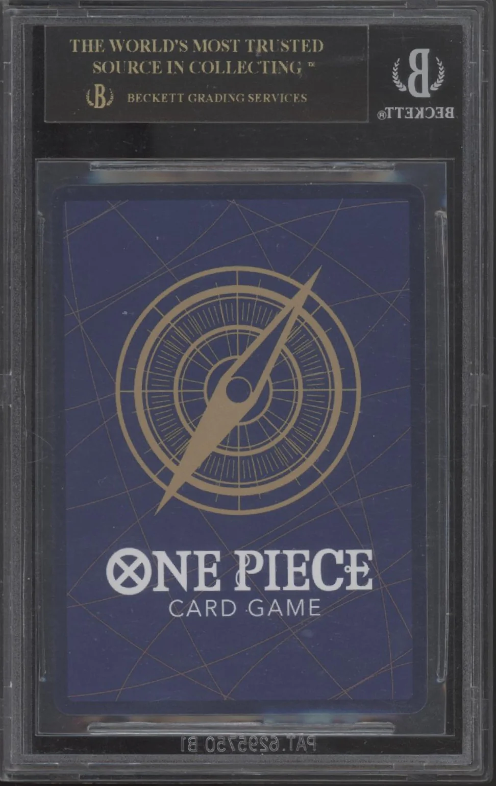 Nami One Piece Card Game Romance Dawn Alternate Art Beta #016 BGS 10 Black Label - Image 2