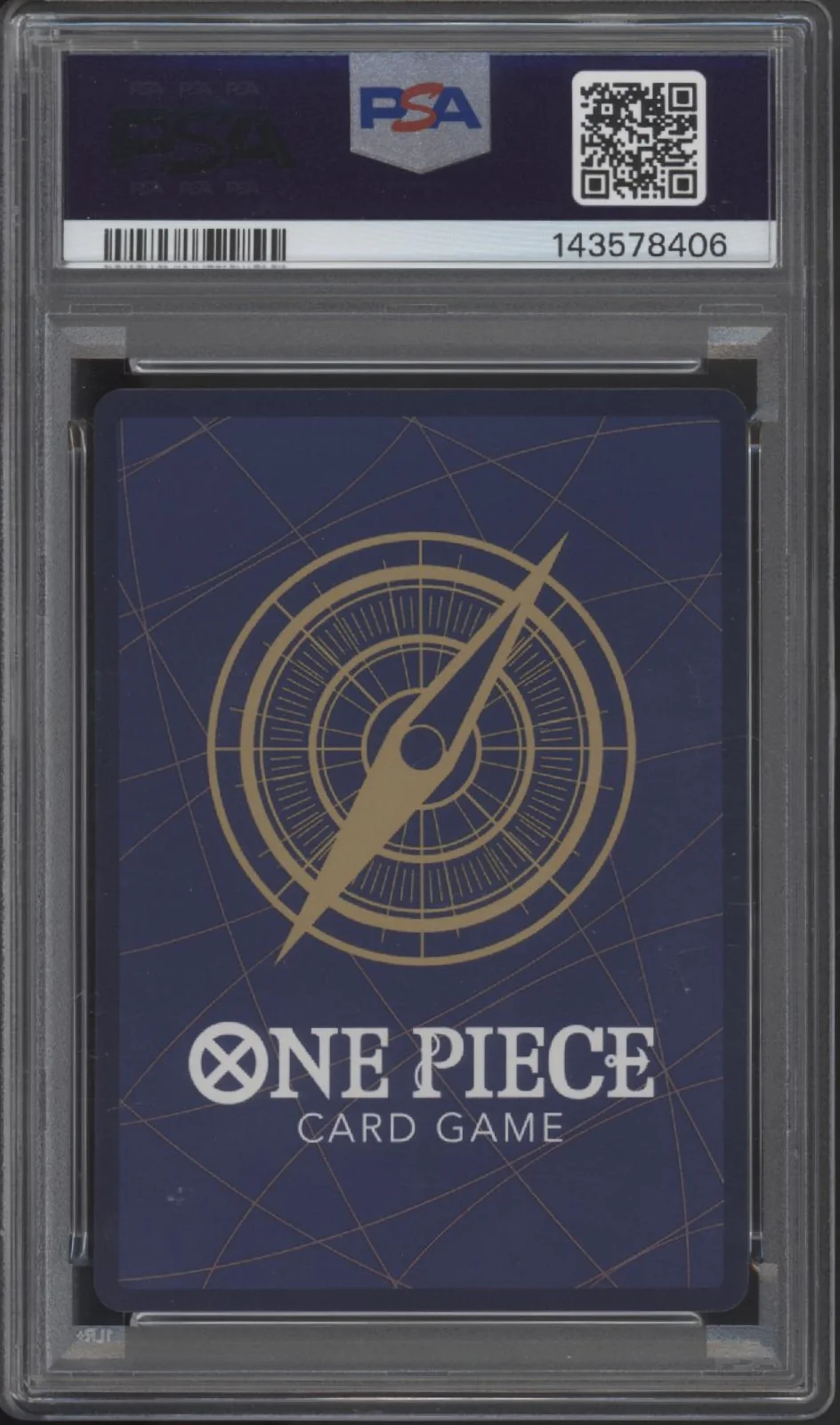 Nami One Piece Card Game Romance Dawn Alternate Art Pre-Errata #016 PSA 10 - Image 2