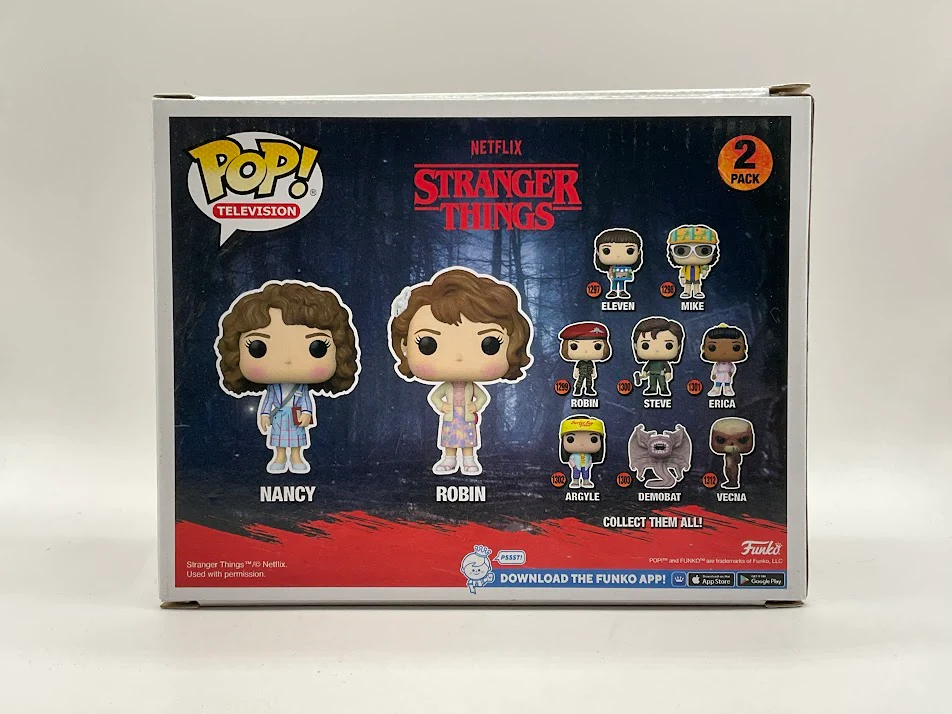 Nancy & Robin Funko Pop! Stranger Things 2 Pack Target Exclusive - Image 3