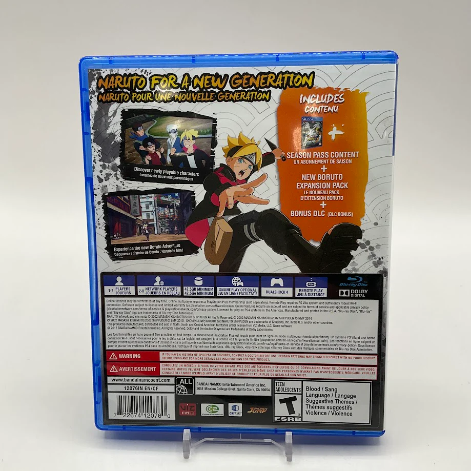 Naruto Shippuden Ultimate Ninja Storm 4 Road to Boruto Playstation 4 Used - Image 2