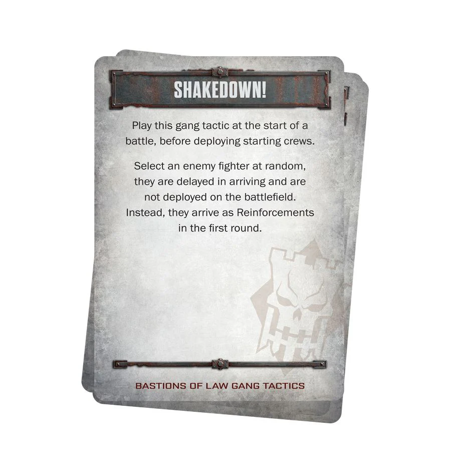 Necromunda: Bastions of Law - Gang Tactics Cards - Image 2