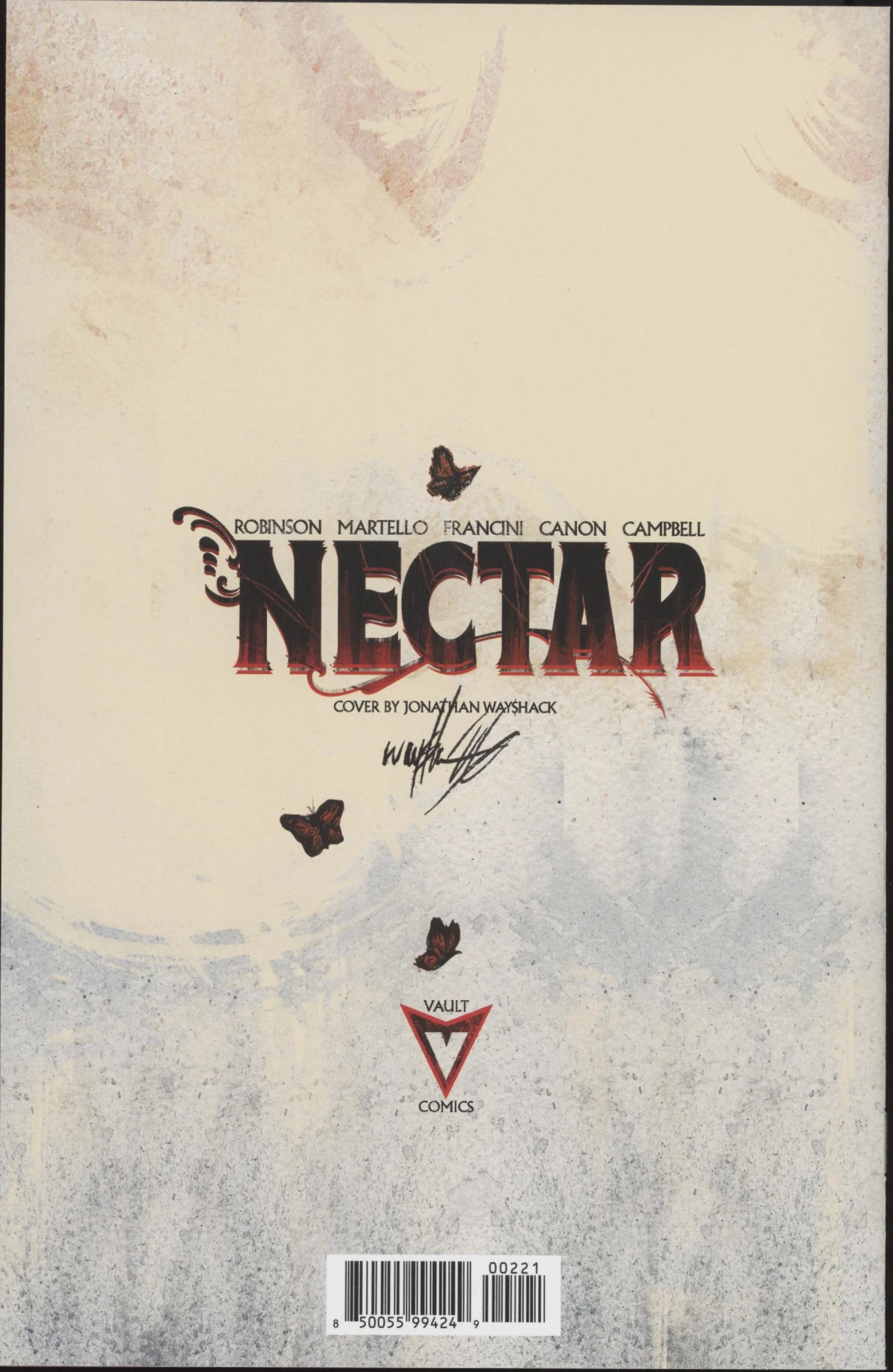 Nectar #2 Cover B 1 in 10 Jonathan Wayshak Variant - Image 2