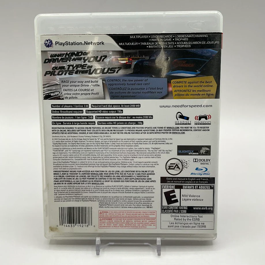 Need for Speed Shift Playstation 3 Used - Image 2