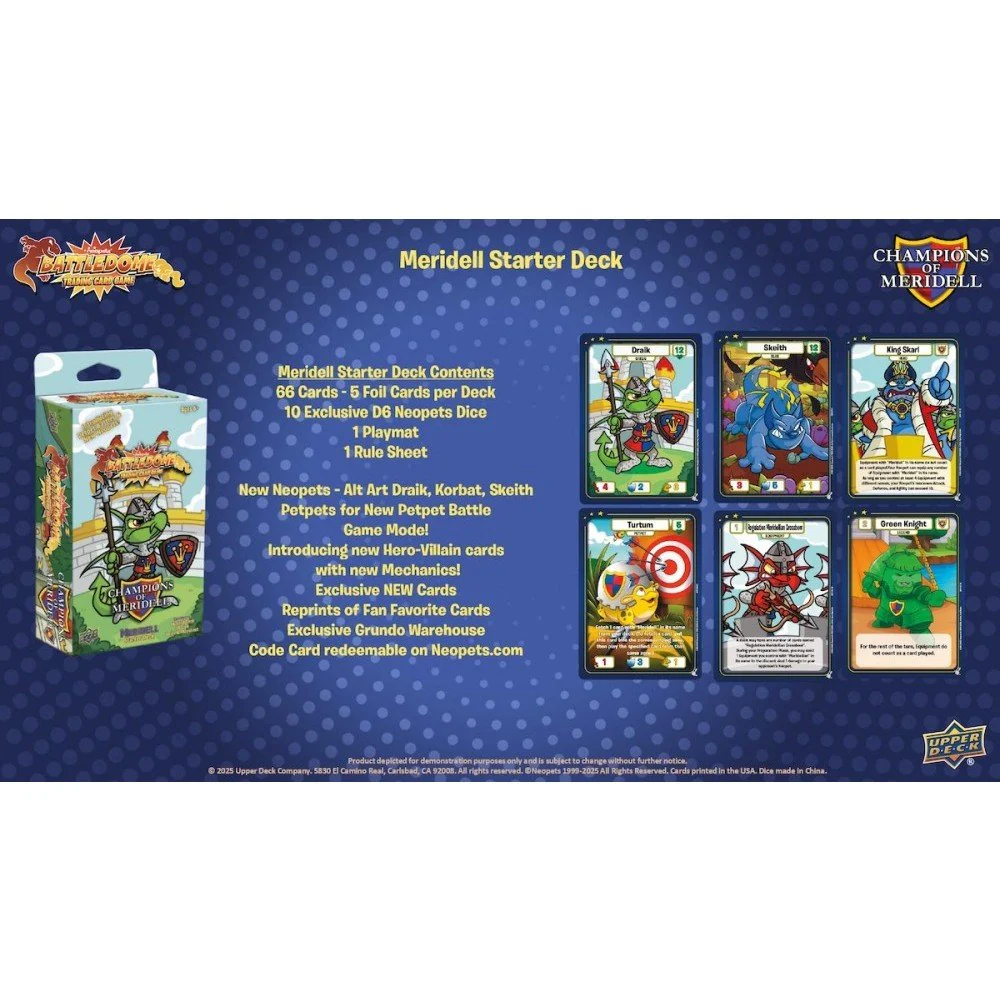 Neopets Battledome: Champions of Meridell Starter Deck - Image 3