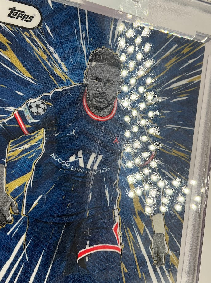 Neymar Jr 2022 Topps UEFA Champions League Project 2022 - Image 3