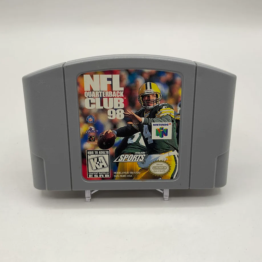 NFL Quarterback Club 98 Nintendo 64 Used #2