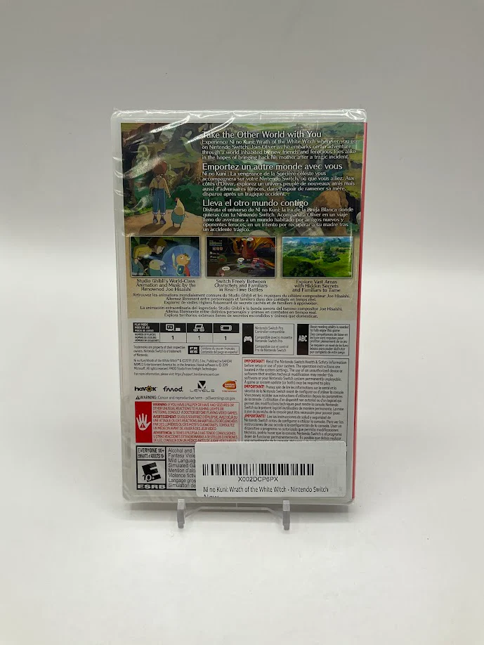 Ni no Kuni: Wrath of the White Witch Nintendo Switch Sealed - Image 2