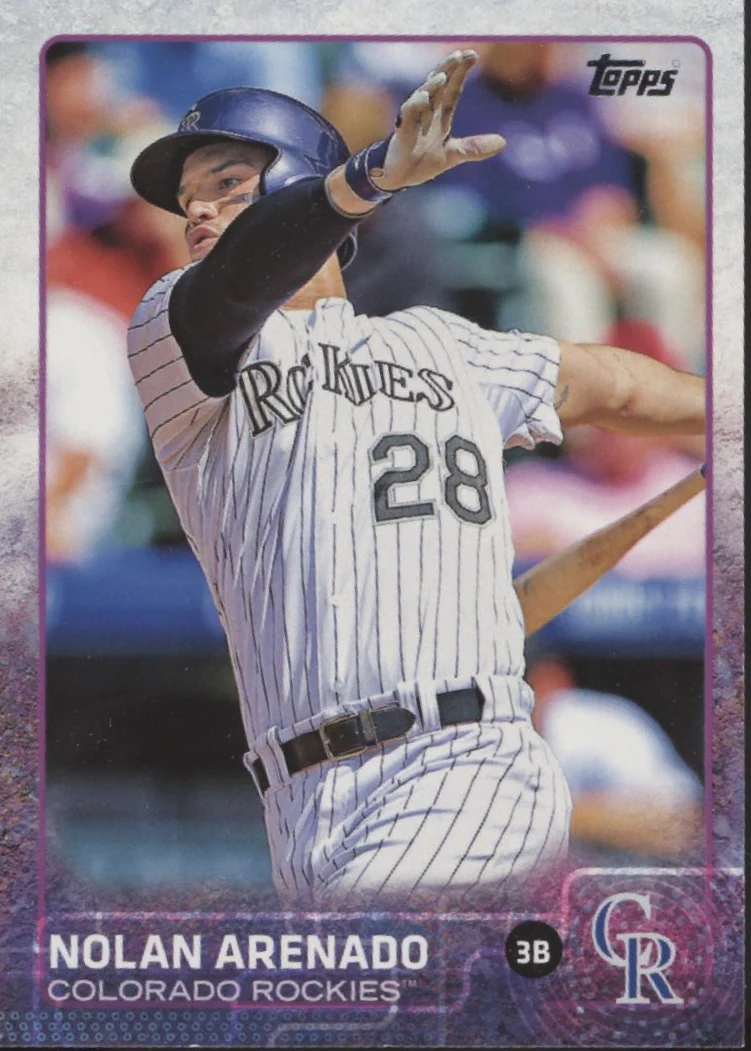 Nolan Arenado Baseball Lot of 5 - Image 3