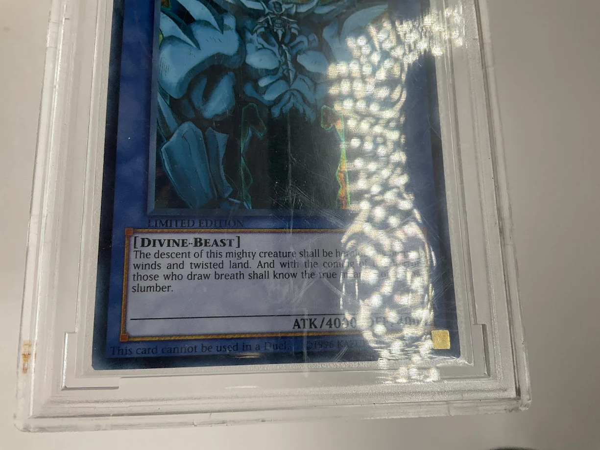 Obelisk the Tormentor Yu-Gi-Oh! Legendary Collection Limited Edition Beckett 10 - Image 4