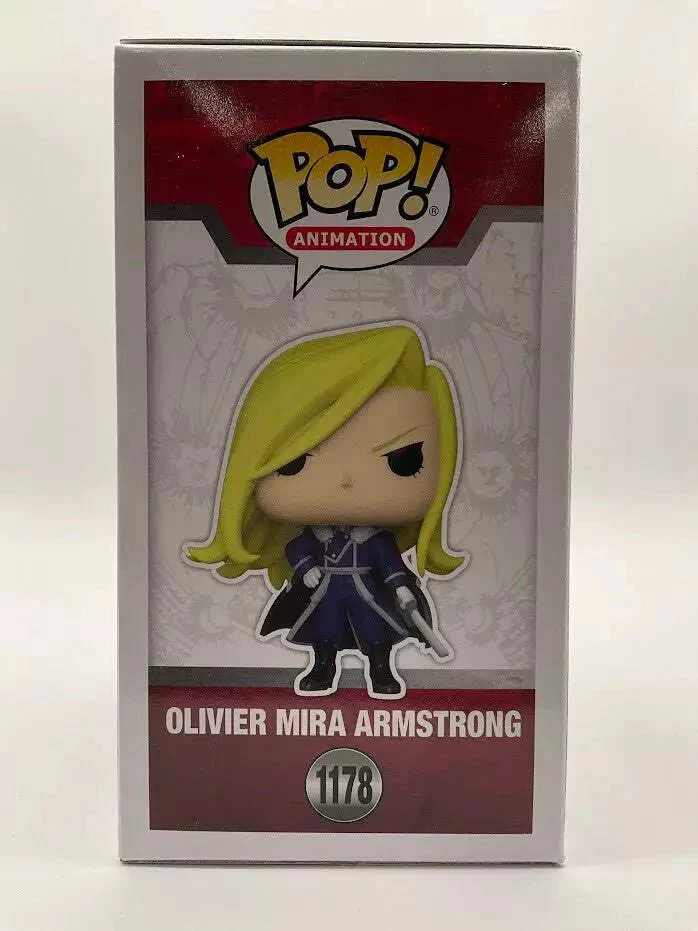 Olivier Mira Armstrong Funko Pop! Fullmetal Alchemist Brotherhood #1178 - Image 4