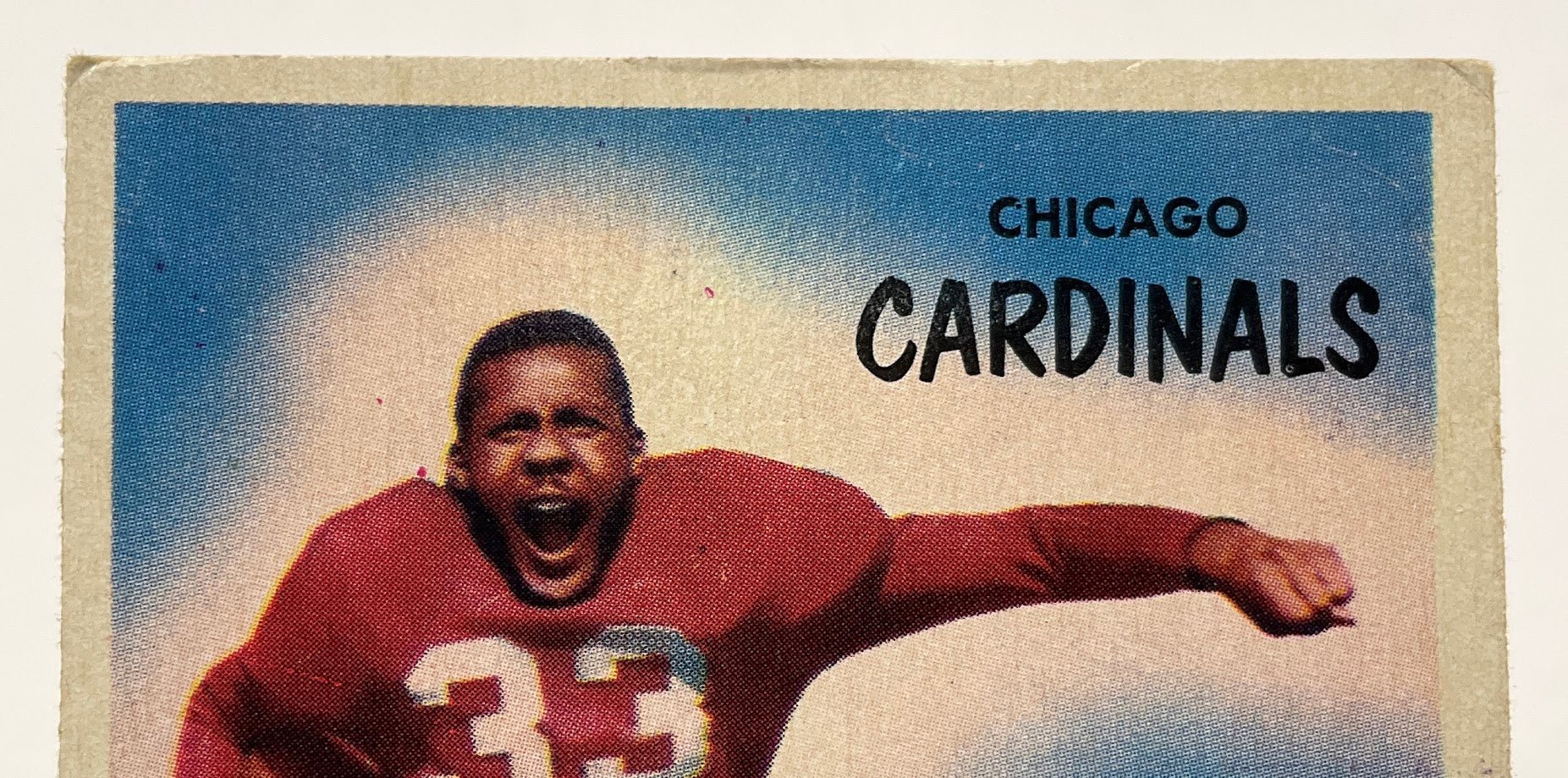 Ollie Matson 1955 Bowman #25 Chicago Cardinals EX - Image 3