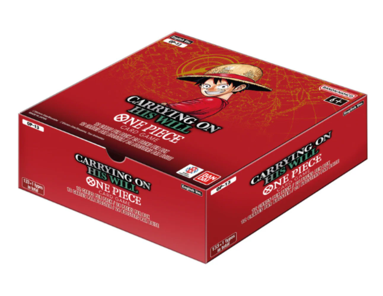 One Piece TCG: Carrying On His Will Booster Box (OP-13) - Image 2