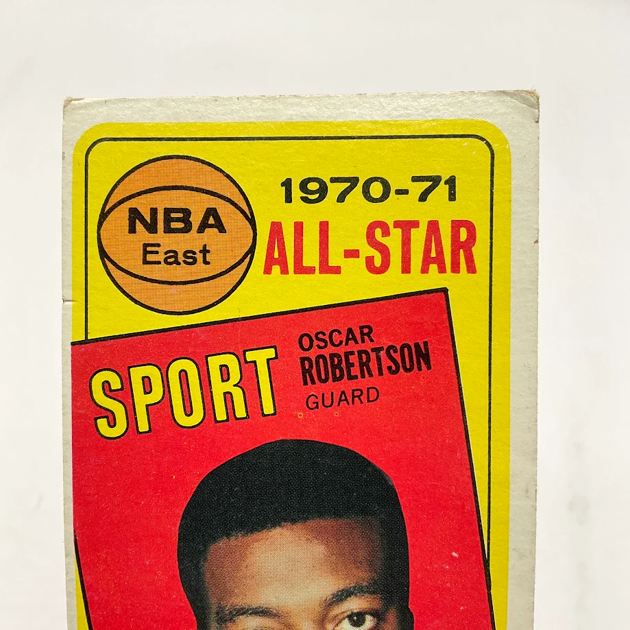 Oscar Robertson 1970-71 Topps All Star #114 Milwaukee Bucks VG - Image 3