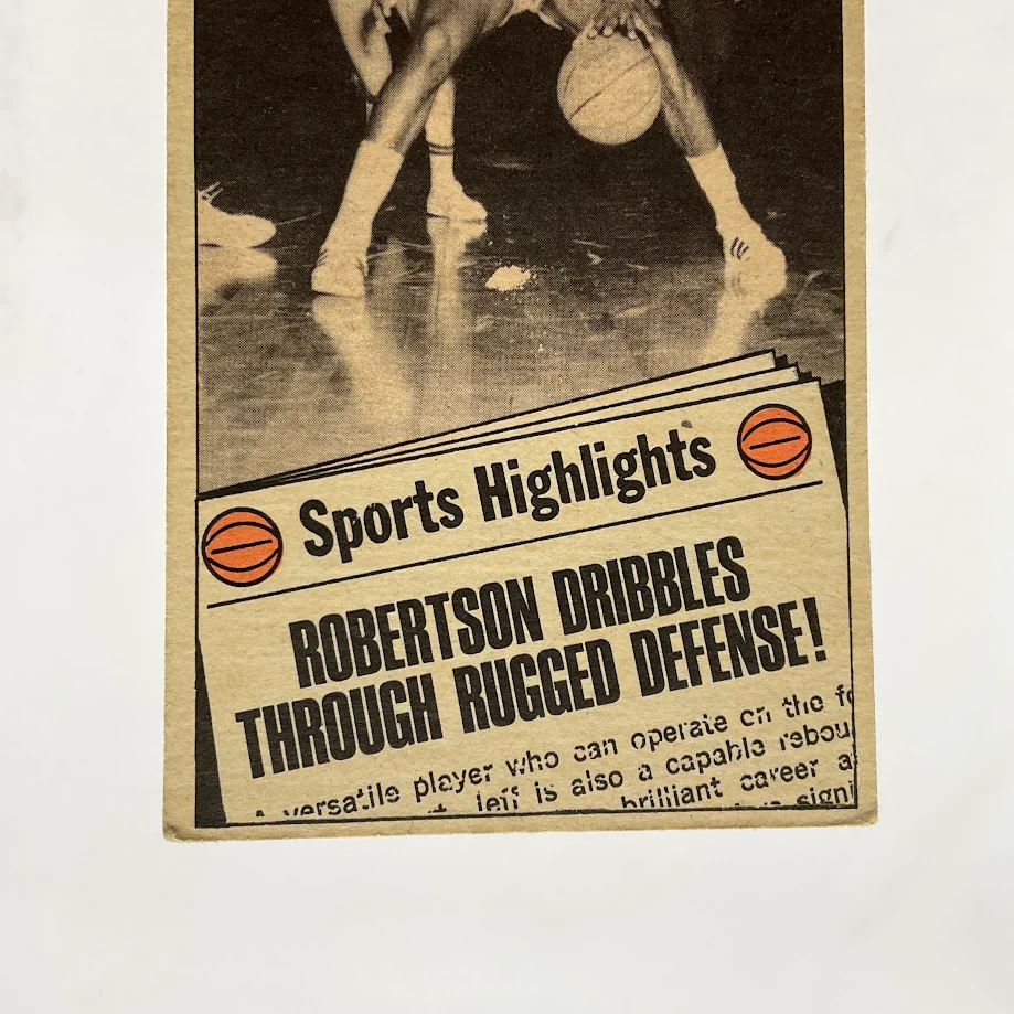 Oscar Robertson 1970-71 Topps All Star #114 Milwaukee Bucks VG - Image 6