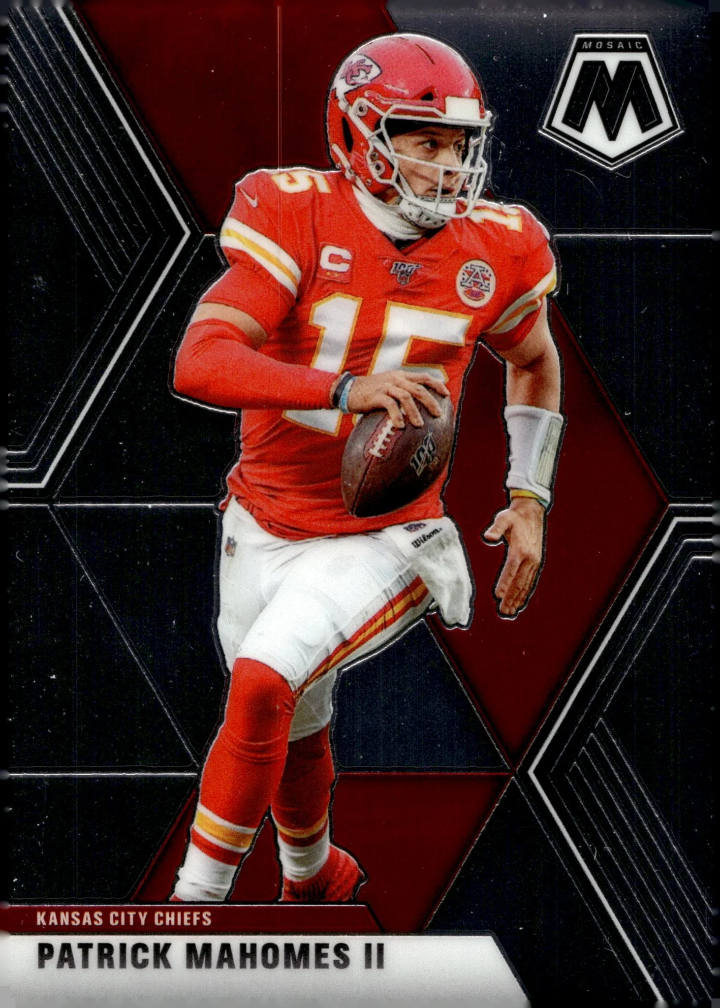 Patrick Mahomes II 2020 Panini Mosaic #1