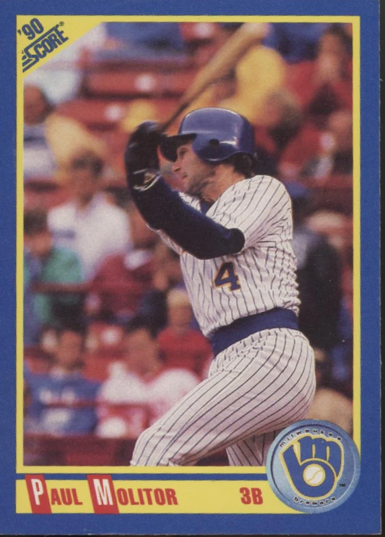 Paul Molitor Baseball Lot of 10