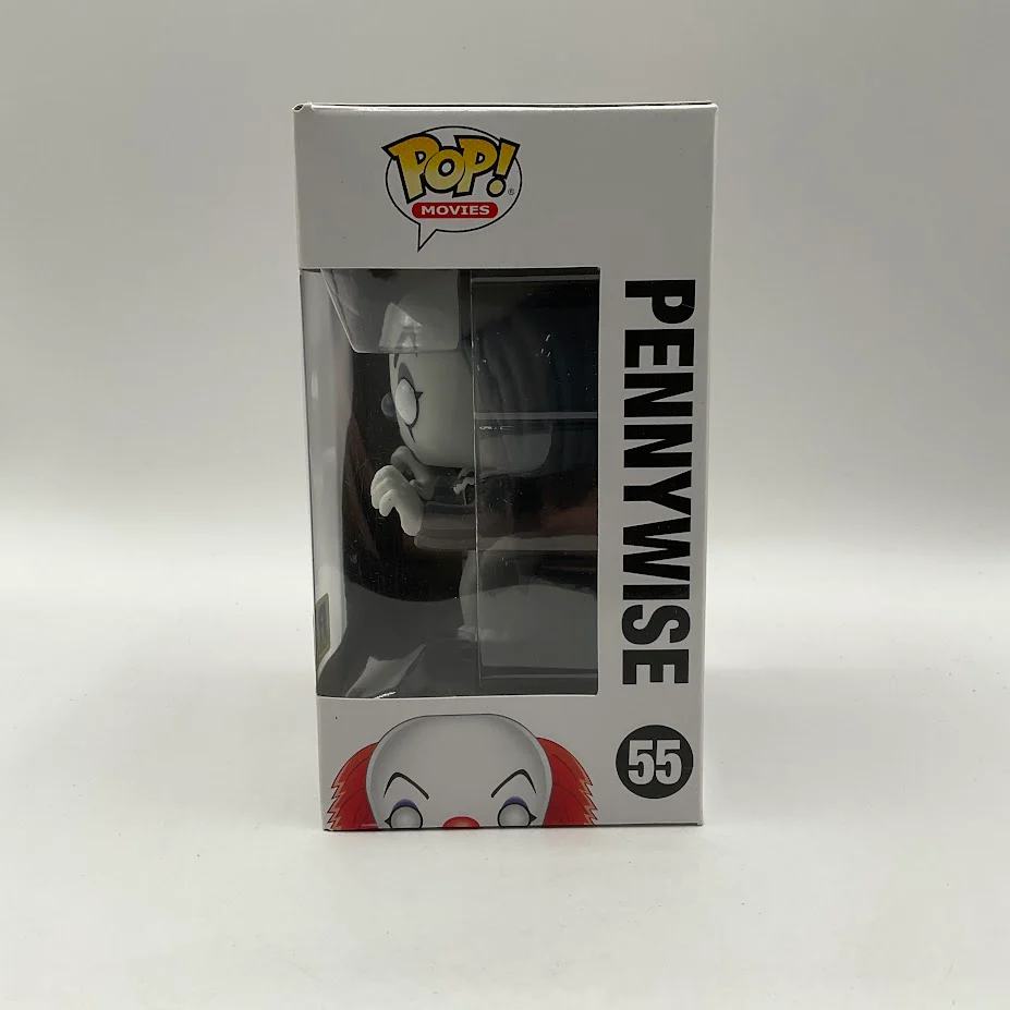 Pennywise (Black & White) Funko Pop! IT #55 2018 Comic Con Limited Edition - Image 2