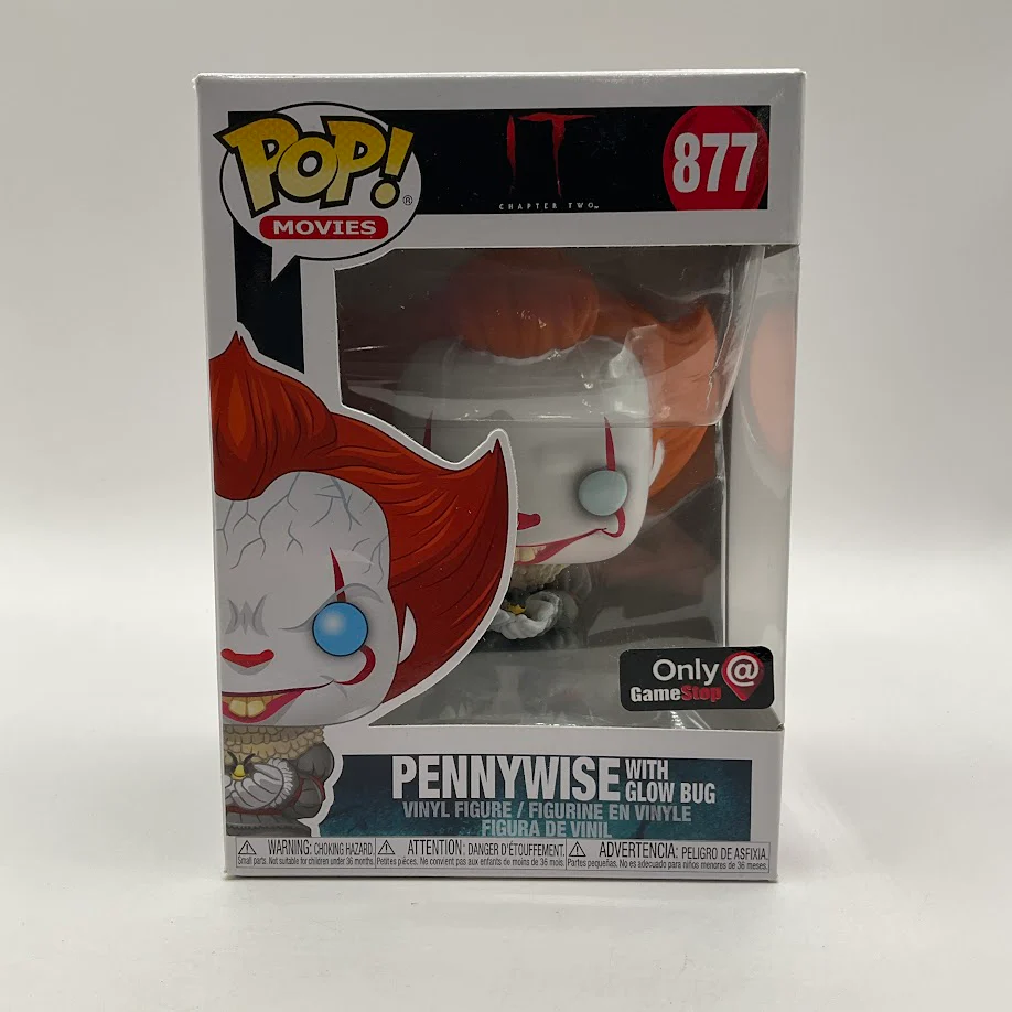 Pennywise with Glow Bug Funko Pop! IT Chapter Two #877 GameStop
