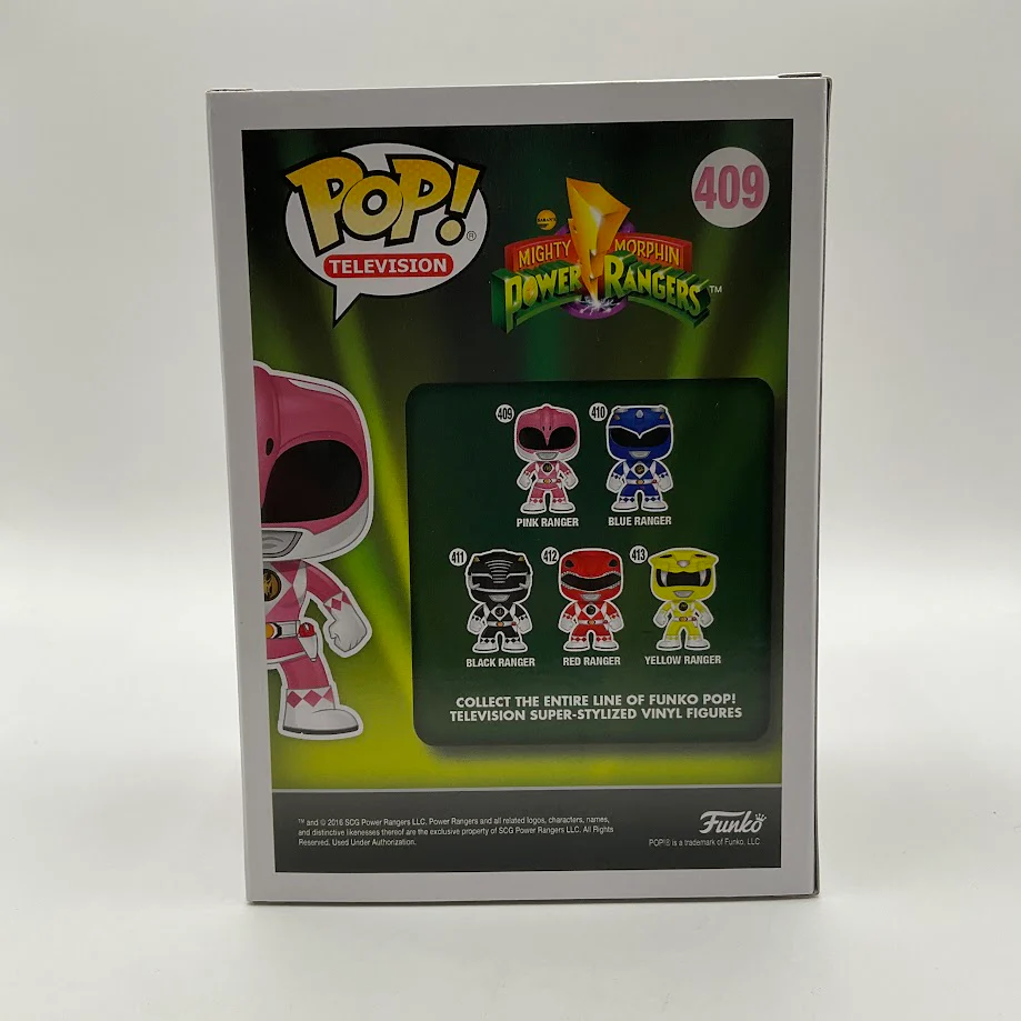 Pink Ranger Funko Pop! Mighty Morphin Power Rangers #409 Morphing GameStop - Image 3