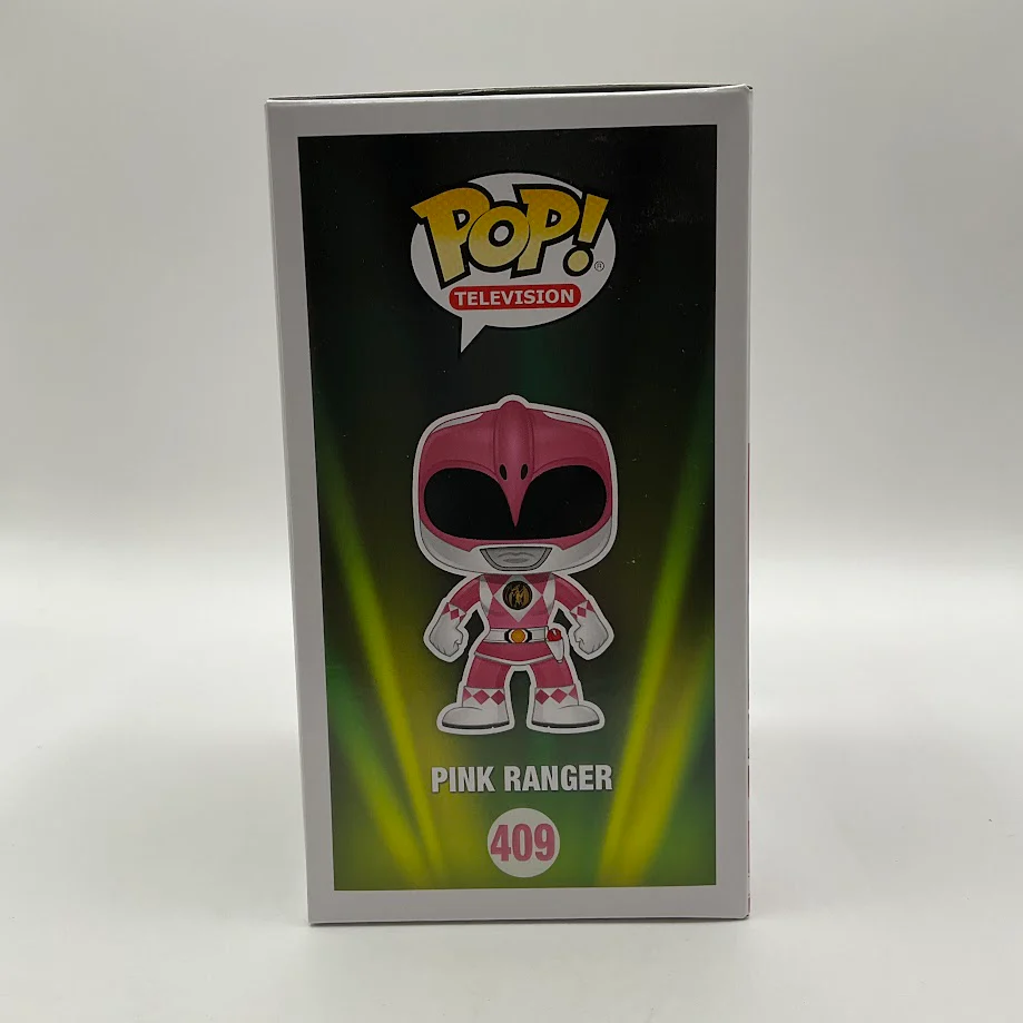 Pink Ranger Funko Pop! Mighty Morphin Power Rangers #409 Morphing GameStop - Image 4