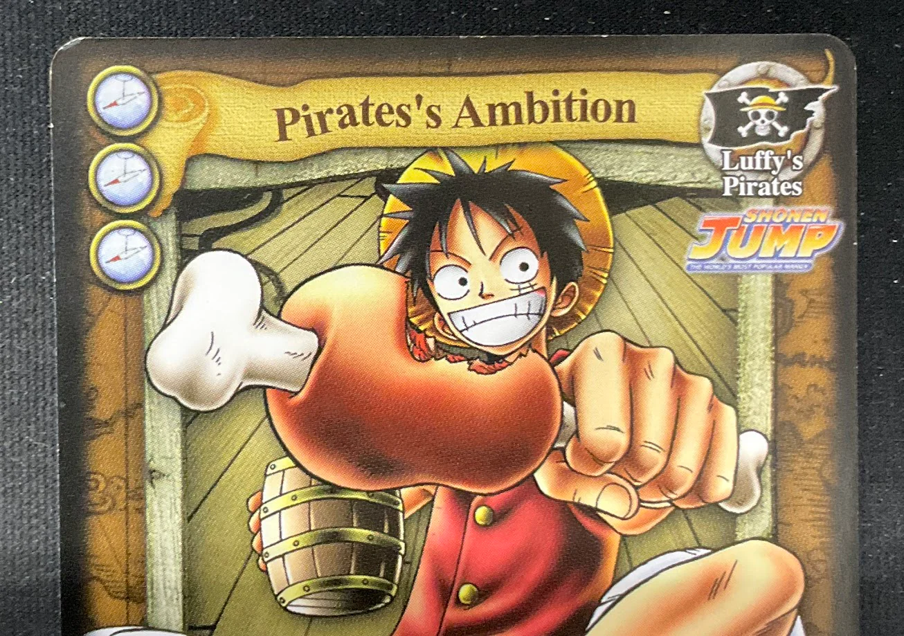 Pirate's Ambition Luffy One Piece CCG Shonen Jump Promo Card PO001 - Image 3